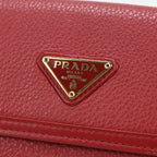 Prada Triangle Leather Wallet Vitello Phoenix Bifold Calf — view 6