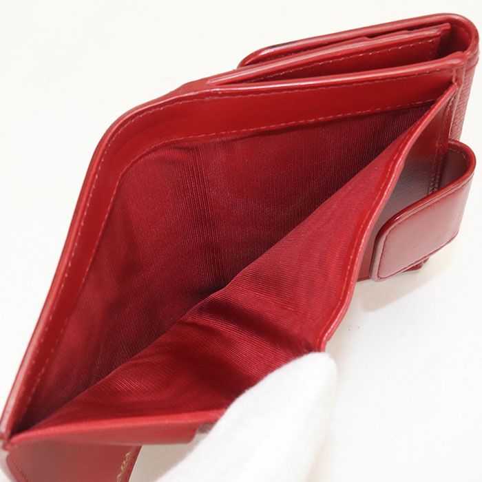 Prada Triangle Leather Wallet Vitello Phoenix Bifold Calf — view 4