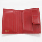 Prada Triangle Leather Wallet Vitello Phoenix Bifold Calf — view 3