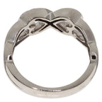 Tiffany & Co Double Loving Heart Diamond Ring 18k White Gold — view 4