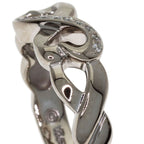 Tiffany & Co Double Loving Heart Diamond Ring 18k White Gold — view 8