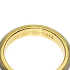 Tiffany & Co Mill Gray Ring 18k Yellow Gold — view 6