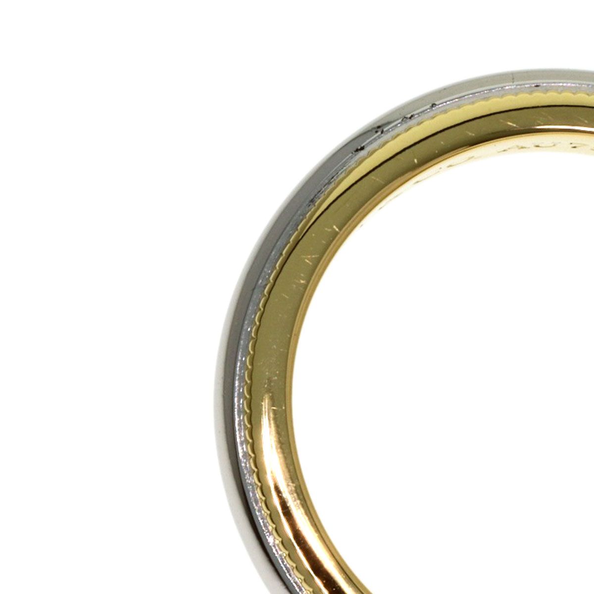 Tiffany & Co Mill Gray Ring 18k Yellow Gold — view 7