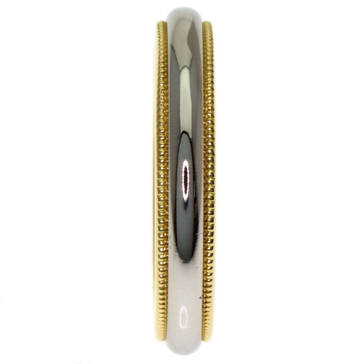 Tiffany & Co Mill Gray Ring 18k Yellow Gold — view 3