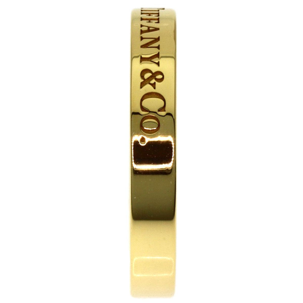 Tiffany & Co Flat Band Ring 18k Yellow Gold — view 3