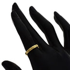 Tiffany & Co Flat Band Ring 18k Yellow Gold — view 5