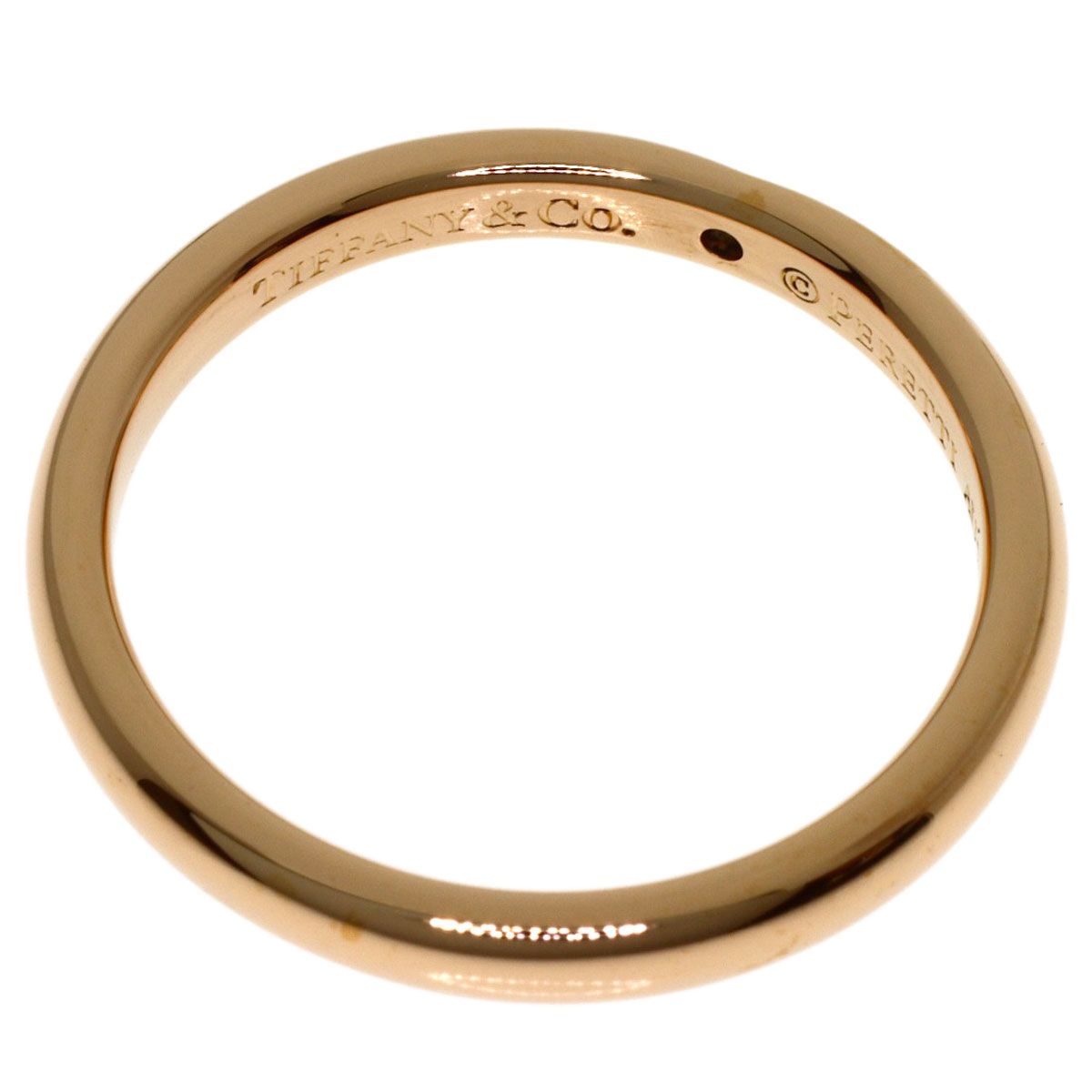 Tiffany & Co Wedding Diamond Ring 18k Pink Gold — view 4