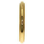 Tiffany & Co Mil Gray Ring 18k Yellow Gold — view 3