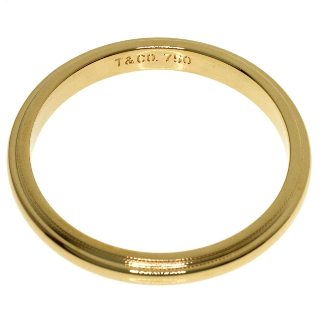 Tiffany & Co Mil Gray Ring 18k Yellow Gold — view 4