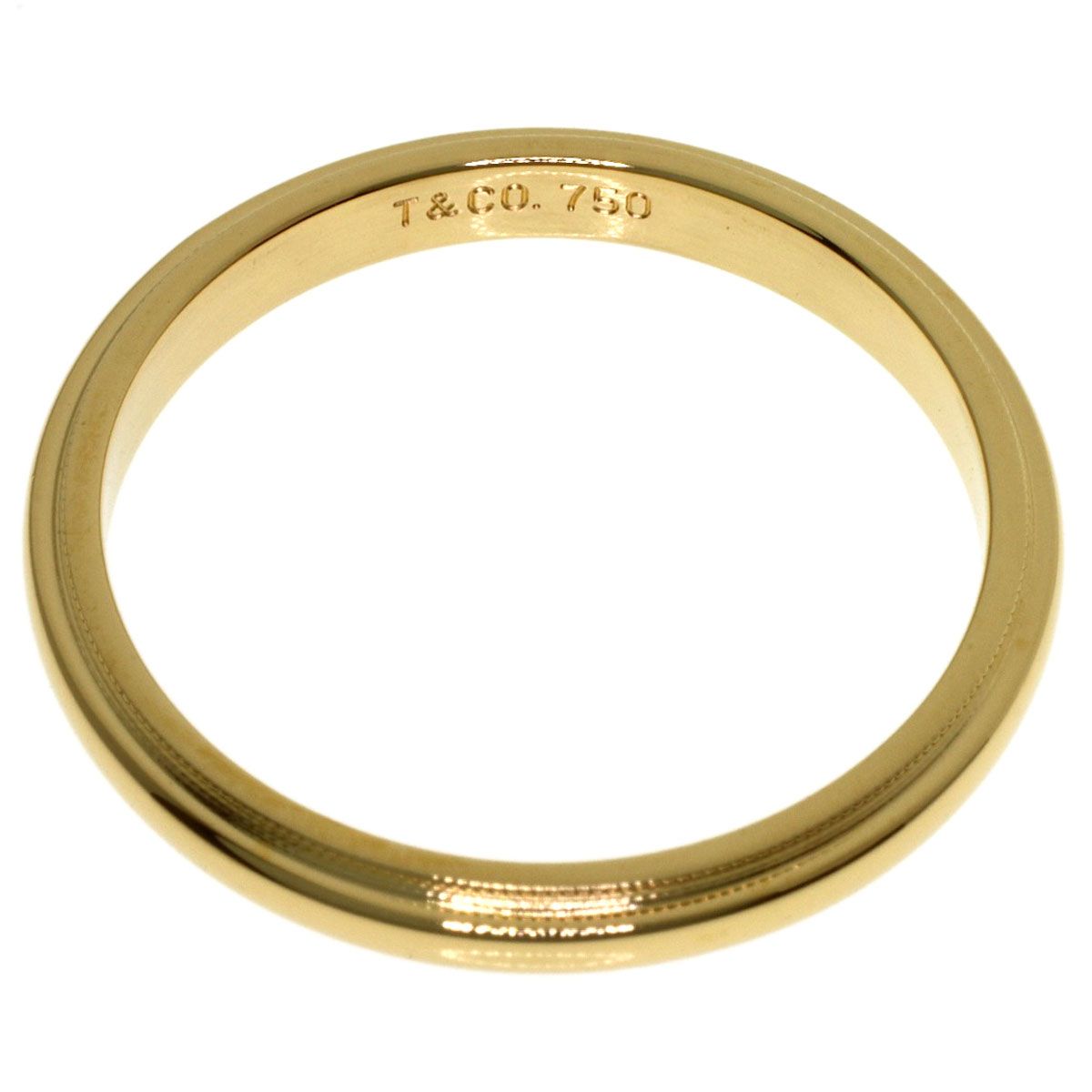 Tiffany & Co Mil Gray Ring 18k Yellow Gold — view 4