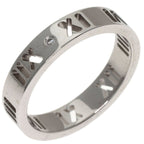 Tiffany & Co Atlas Diamond Ring 18k White Gold — view 2