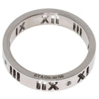 Tiffany & Co Atlas Diamond Ring 18k White Gold — view 4
