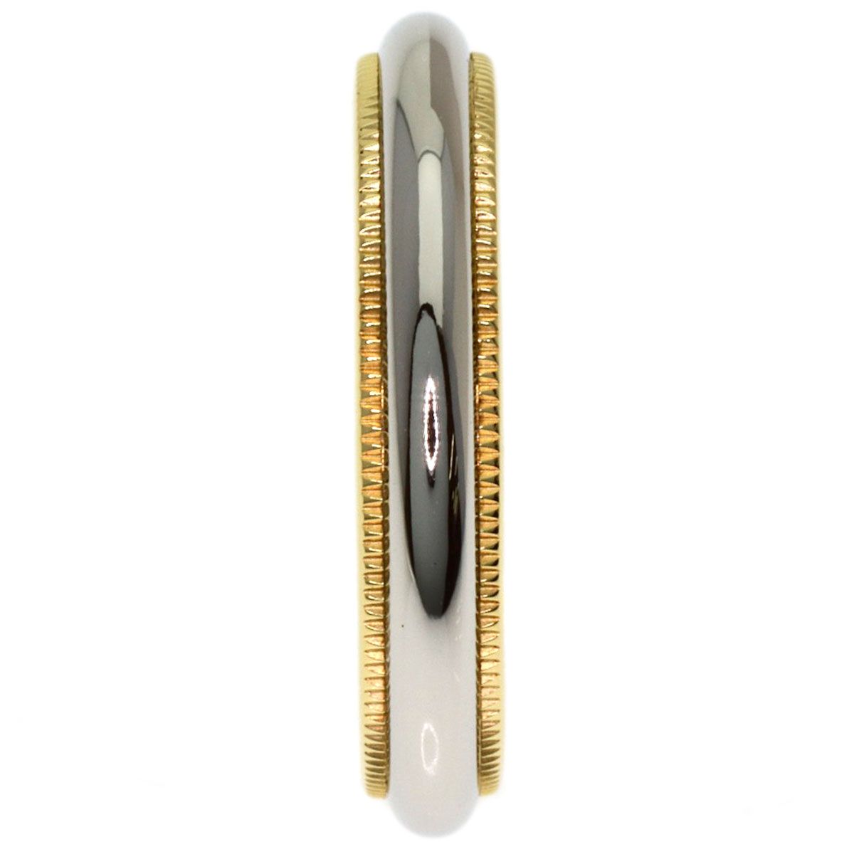 Tiffany & Co Mill Gray Ring 18k Yellow Gold — view 3