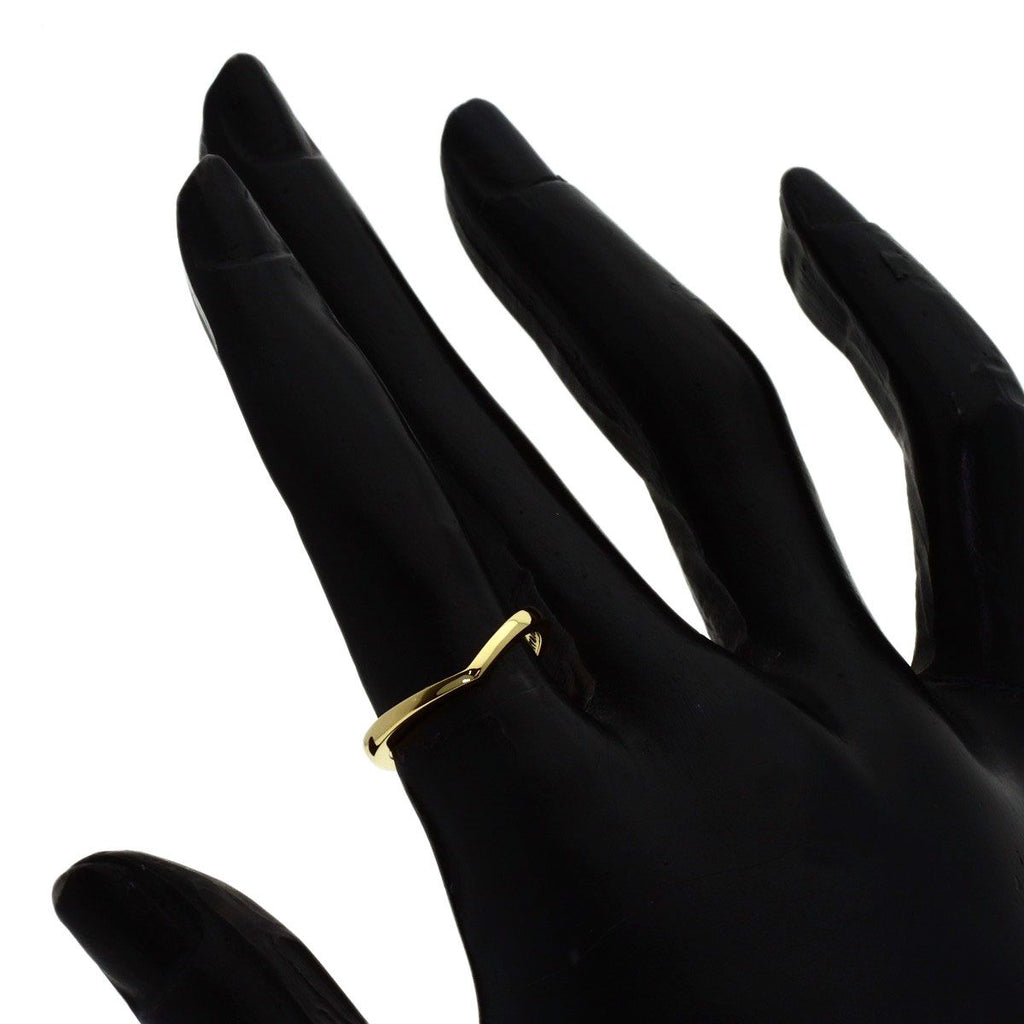 Tiffany & Co Band Ring 18k Yellow Gold — view 7