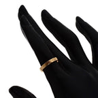 Tiffany & Co Flat Band Ring 18k Pink Gold — view 5