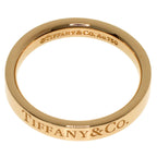 Tiffany & Co Flat Band Ring 18k Pink Gold — view 4