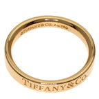 Tiffany & Co Flat Band Ring 18k Pink Gold — view 6