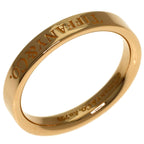 Tiffany & Co Flat Band Ring 18k Pink Gold — view 2