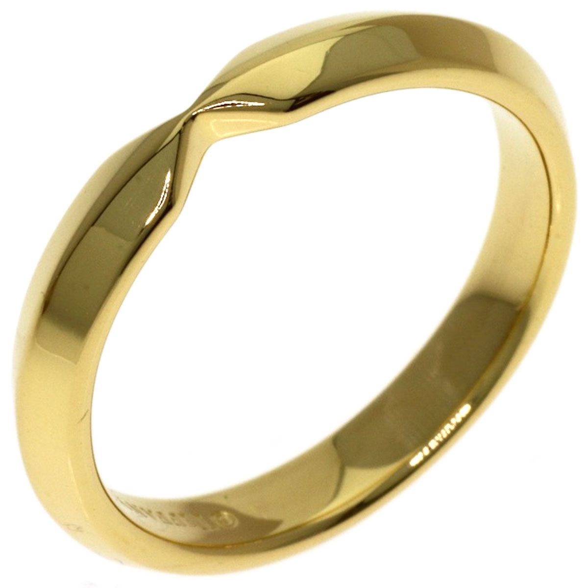 Tiffany & Co Nesting Narrow Ring 18k Yellow Gold — view 2