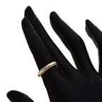 Tiffany & Co Mill Gray Ring 18k Yellow Gold — view 5