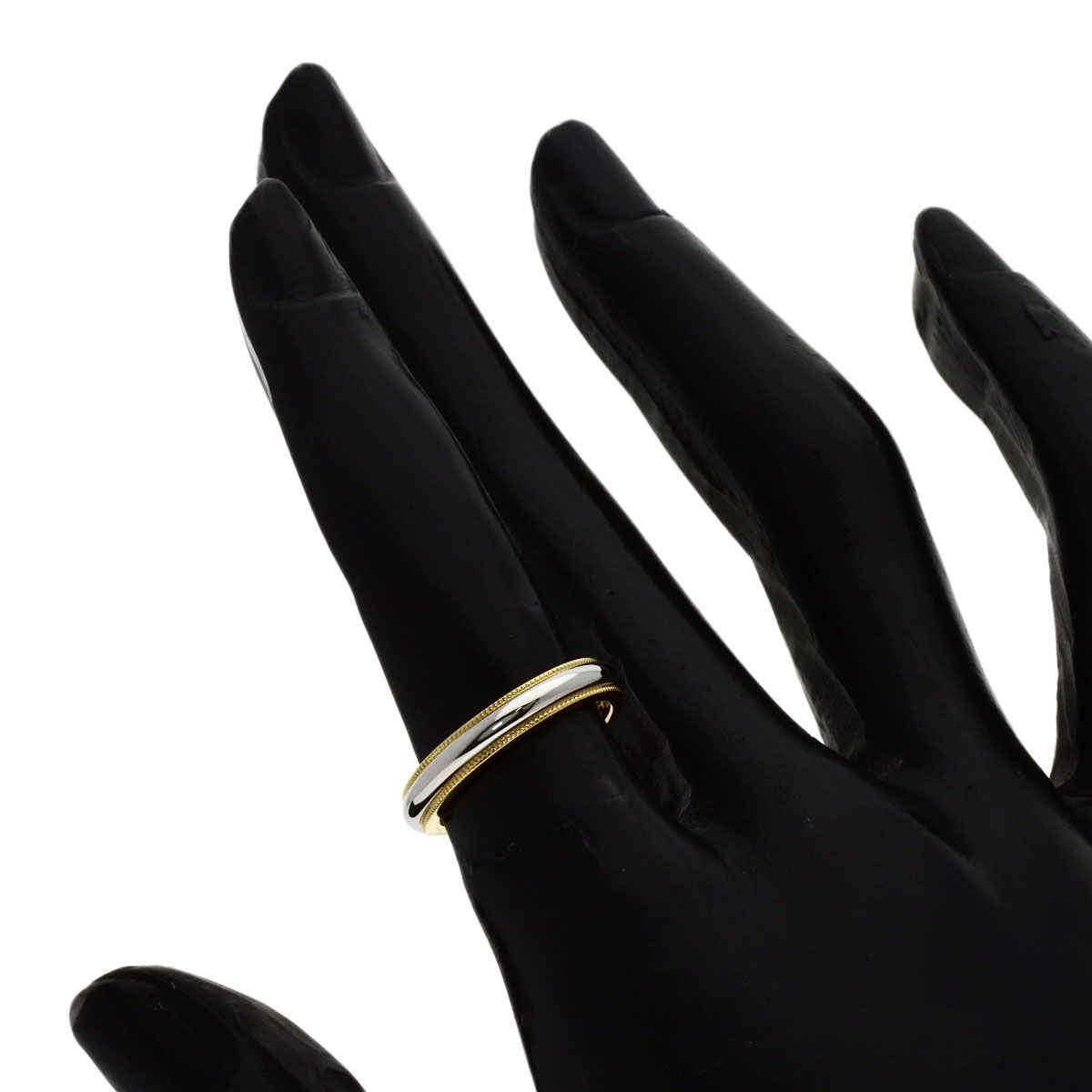 Tiffany & Co Mill Gray Ring 18k Yellow Gold — view 5
