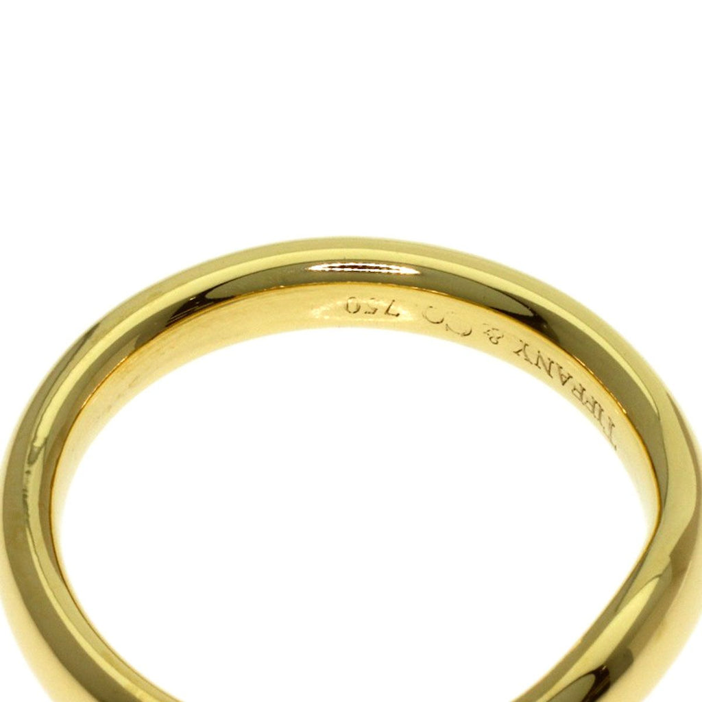 Tiffany & Co T Cube Band Ring 18k Yellow Gold — view 8