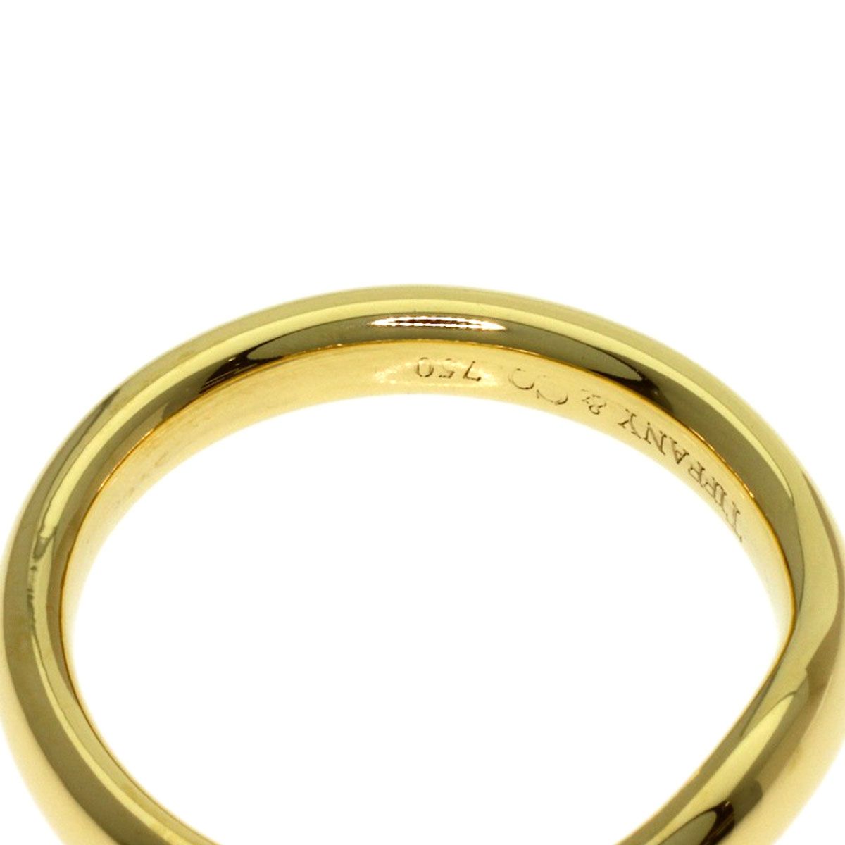 Tiffany & Co T Cube Band Ring 18k Yellow Gold — view 8