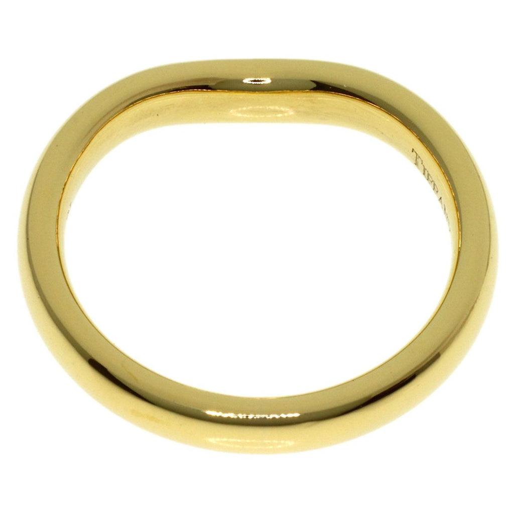 Tiffany & Co T Cube Band Ring 18k Yellow Gold — view 4