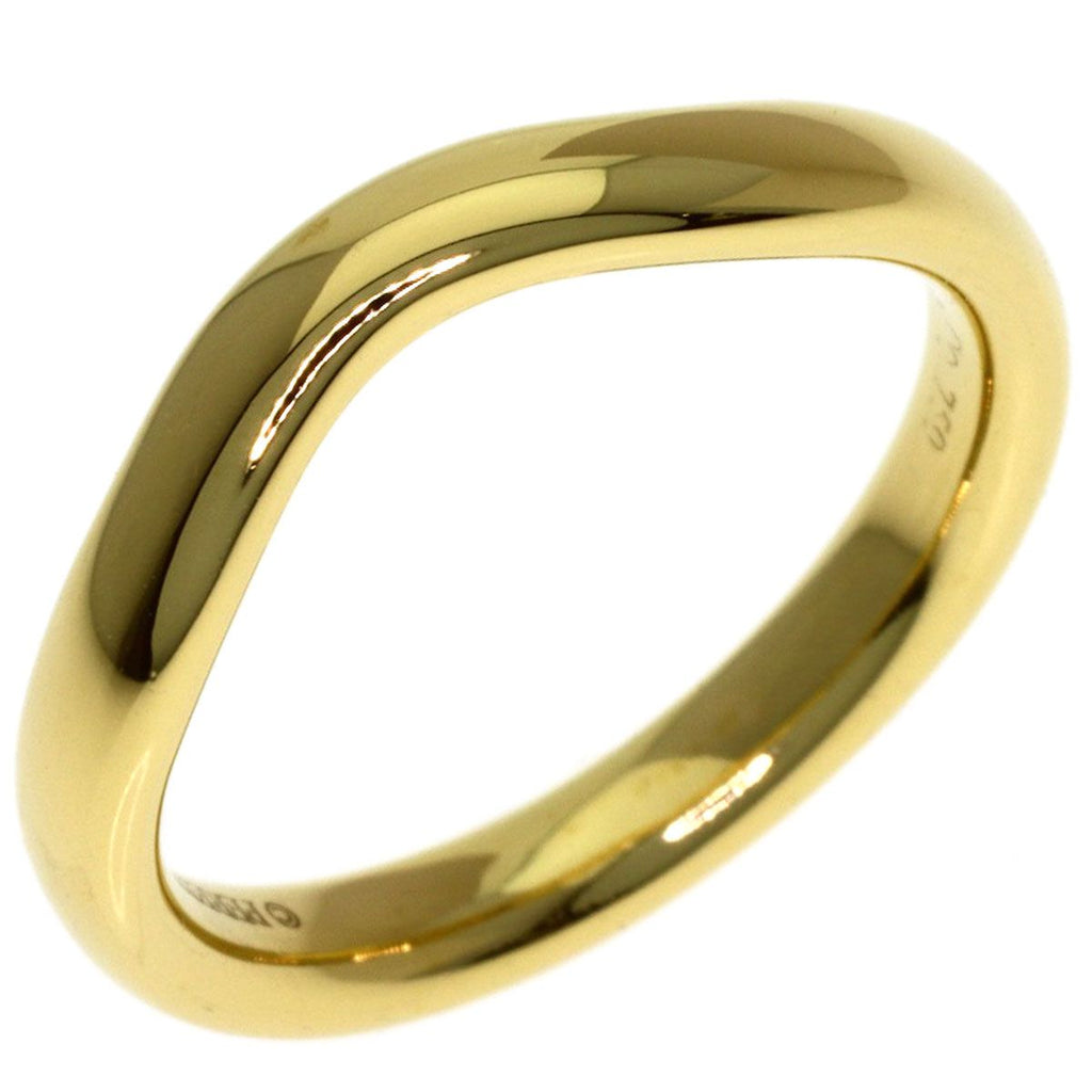 Tiffany & Co T Cube Band Ring 18k Yellow Gold — view 2
