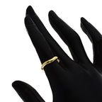Tiffany & Co T Cube Band Ring 18k Yellow Gold — view 7