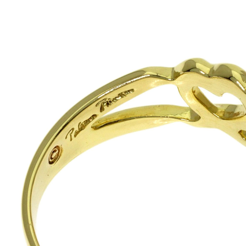 Tiffany & Co Triple Loving Heart Diamond Ring 18k Yellow Gold — view 6