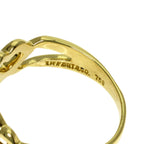 Tiffany & Co Triple Loving Heart Diamond Ring 18k Yellow Gold — view 5