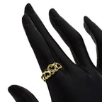 Tiffany & Co Triple Loving Heart Diamond Ring 18k Yellow Gold — view 8