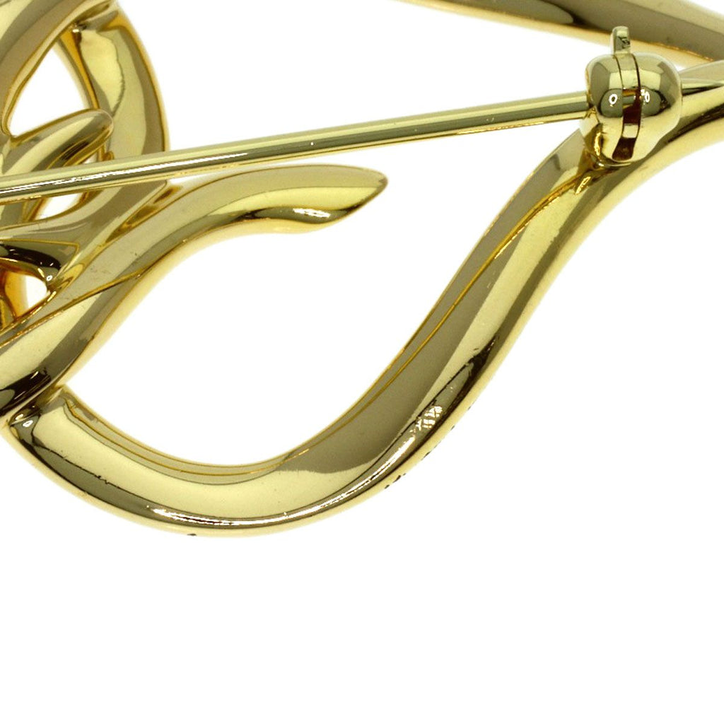 Tiffany & Co Double Leaf Brooch 18k Yellow Gold — view 5