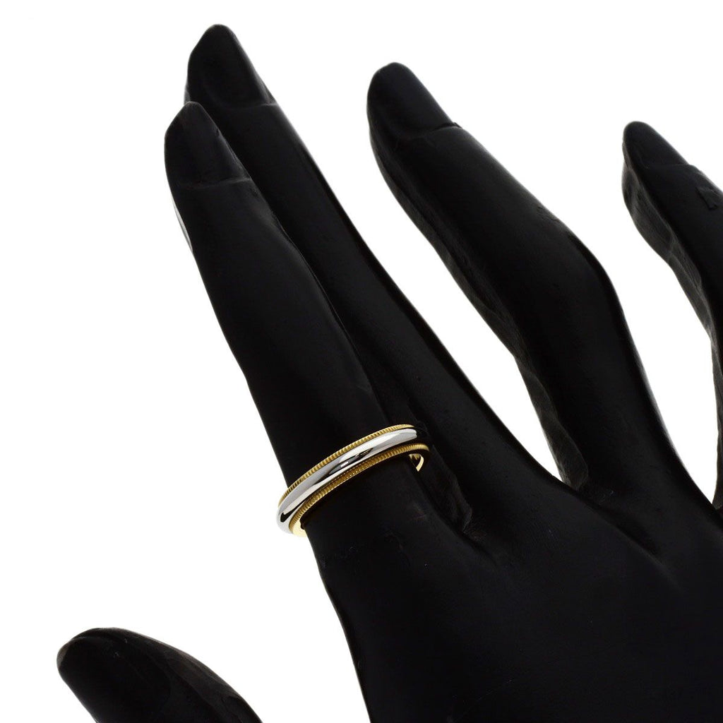 Tiffany & Co Mill Gray Ring 18k Yellow Gold — view 5