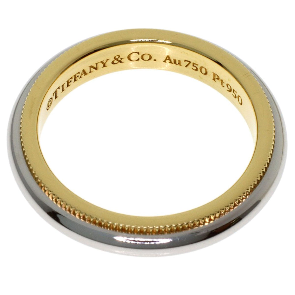 Tiffany & Co Mill Gray Ring 18k Yellow Gold — view 4