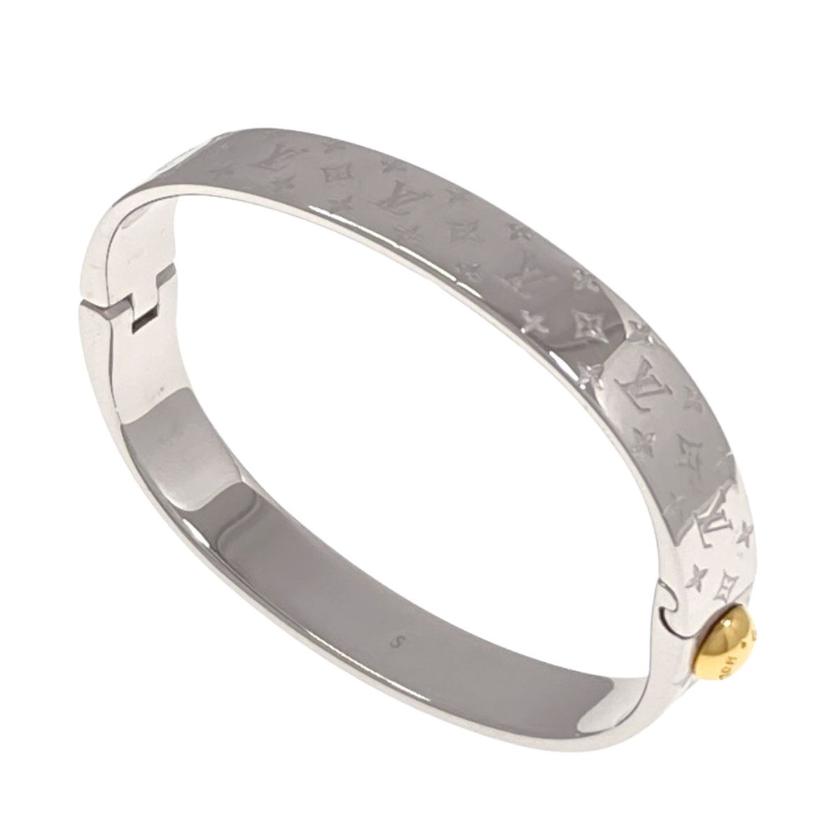 Louis Vuitton Calf Nanogram Bracelet Metal — view 2