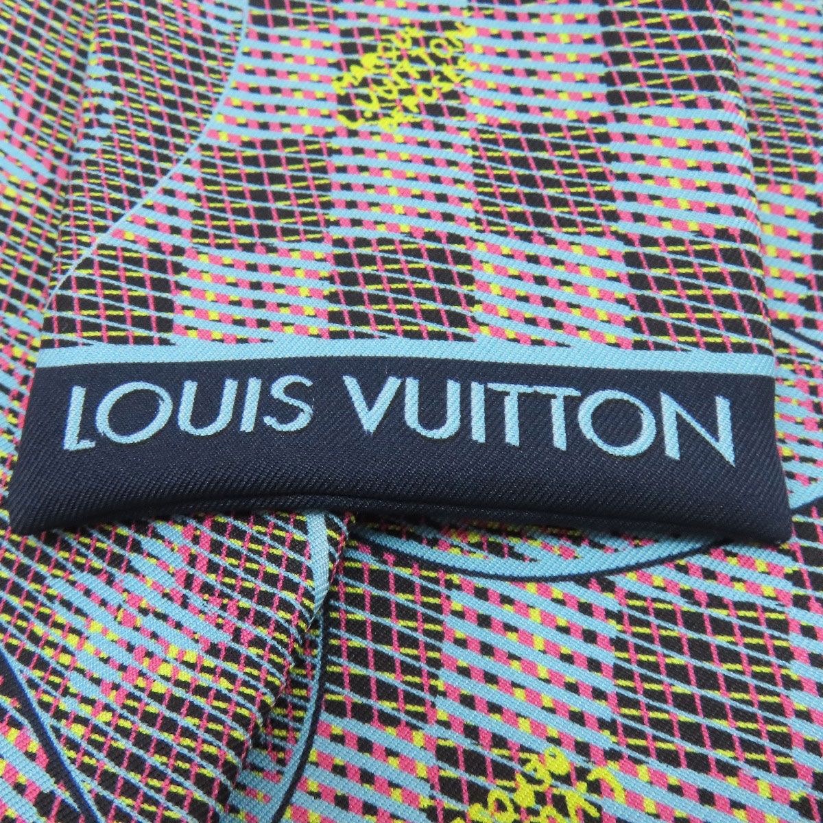 Louis Vuitton Bandeau Monogram LV Pop Scarf Silk — view 3