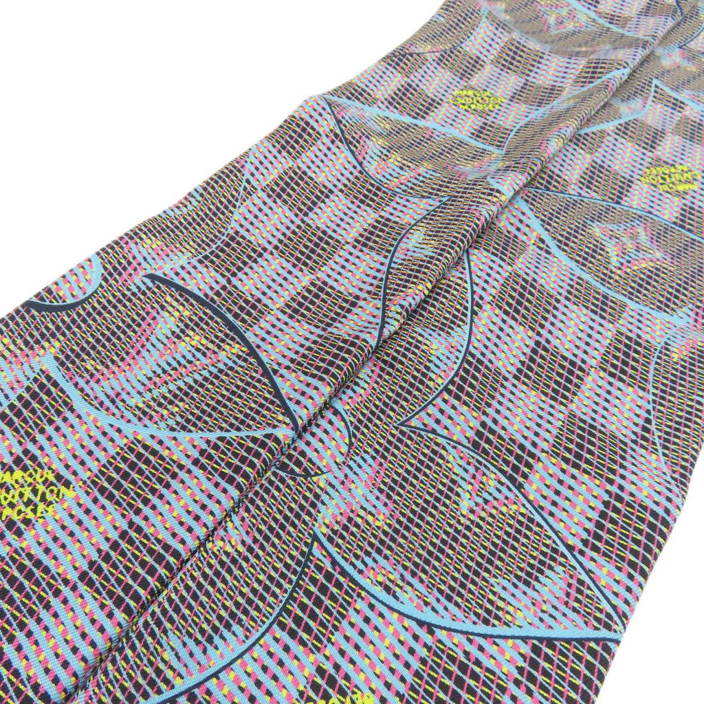 Louis Vuitton Bandeau Monogram LV Pop Scarf Silk — view 2