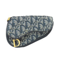 Dior Saddle Trotter Pattern Makeup Pouch Canvas