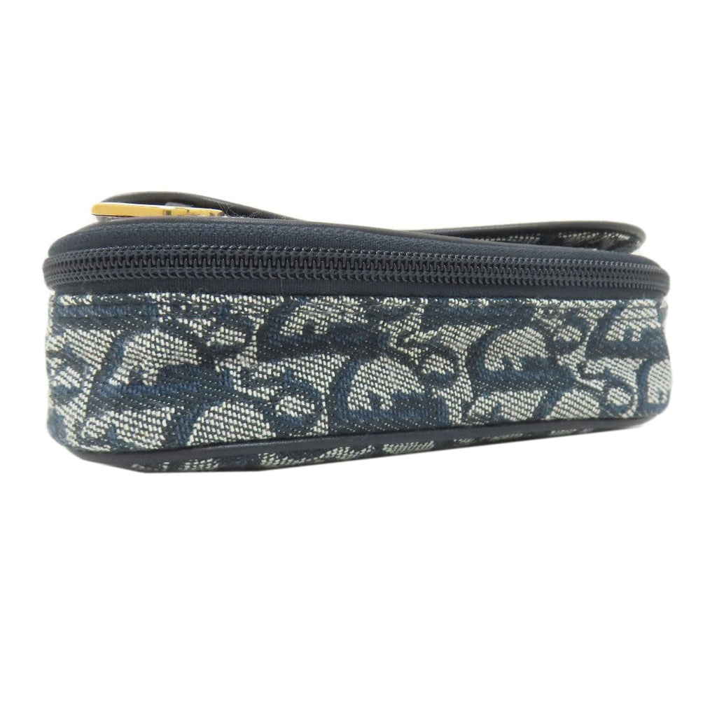 Dior Saddle Trotter Pattern Makeup Pouch Canvas — view 4