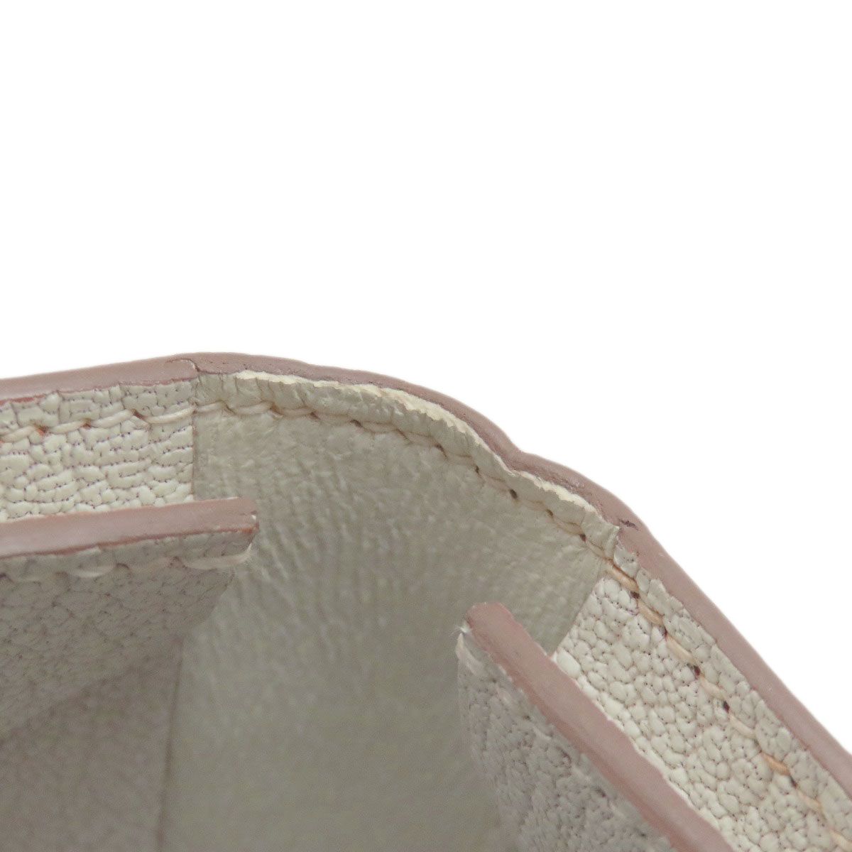 Hermes Bearn Gold Card Case Chevre — view 8