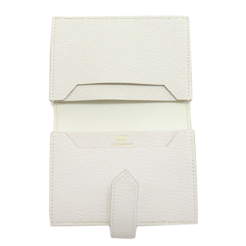Hermes Bearn Gold Card Case Chevre — view 4
