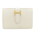 Hermes Bearn Gold Card Case Chevre