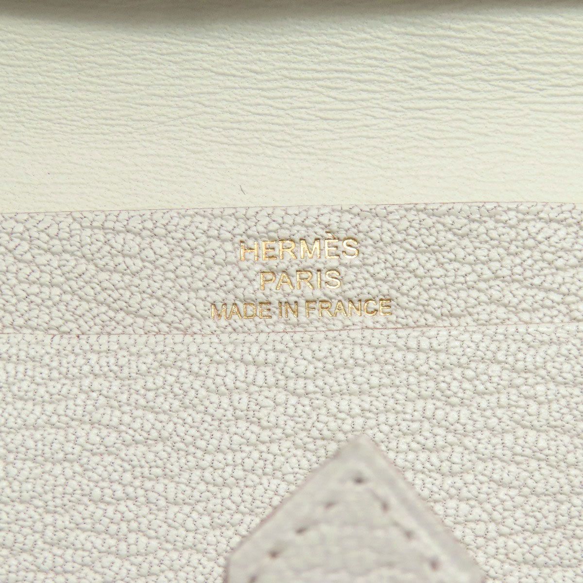 Hermes Bearn Gold Card Case Chevre — view 6