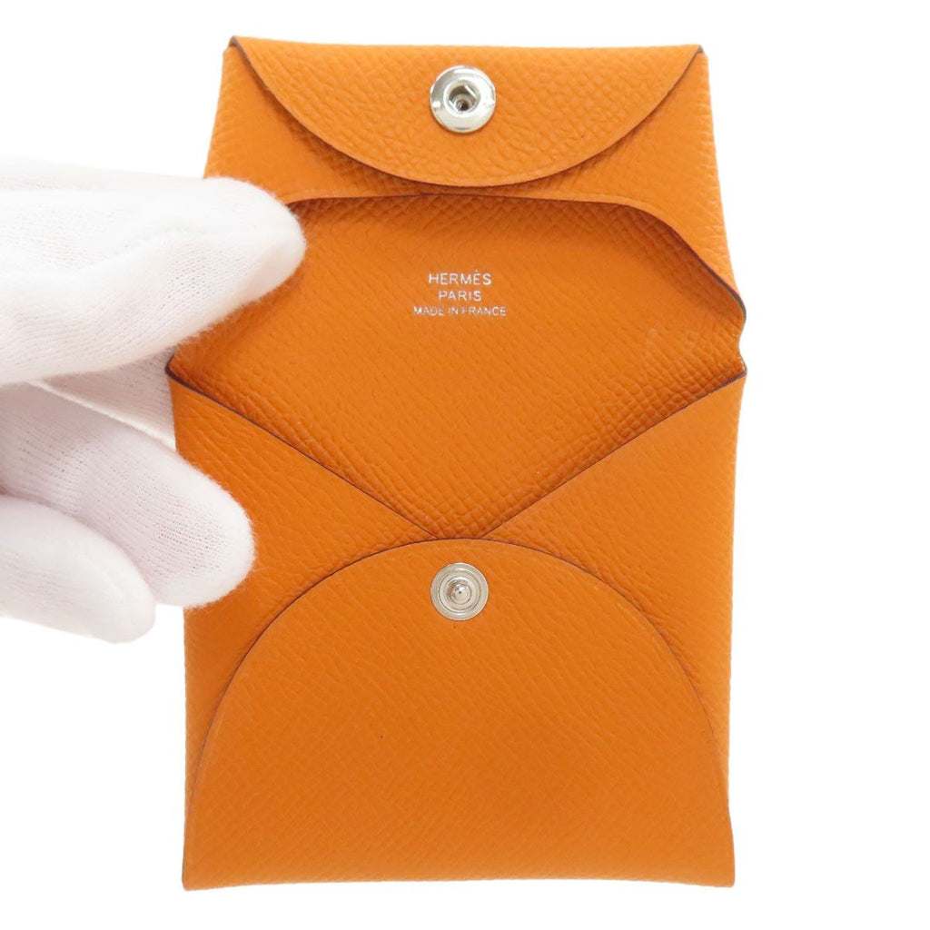 Hermes Bastia Silver Coin Case Epsom — view 4