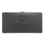 Hermes Bearn Souffle Silver Wallet Epsom — view 2