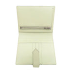 Hermes Bearn Compact Vert Fizz Silver Bifold Wallet Veau Epsom — view 4