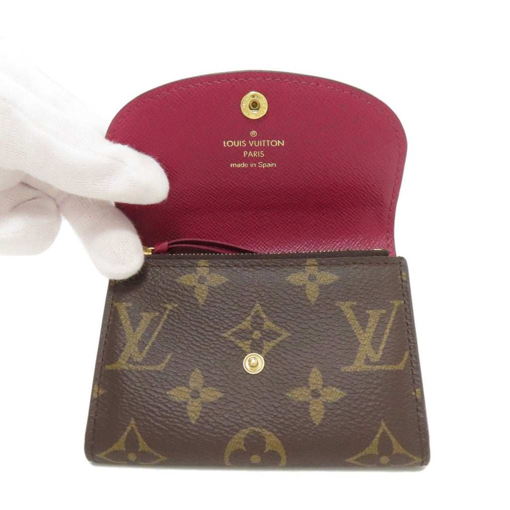 Louis Vuitton Porte-Monnaie Rosalie Bifold Wallet Monogram Canvas — view 4