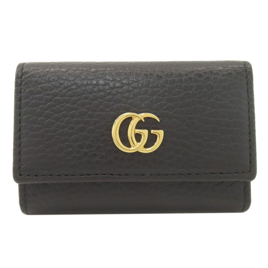 Gucci Double Key Case Leather Key Holder